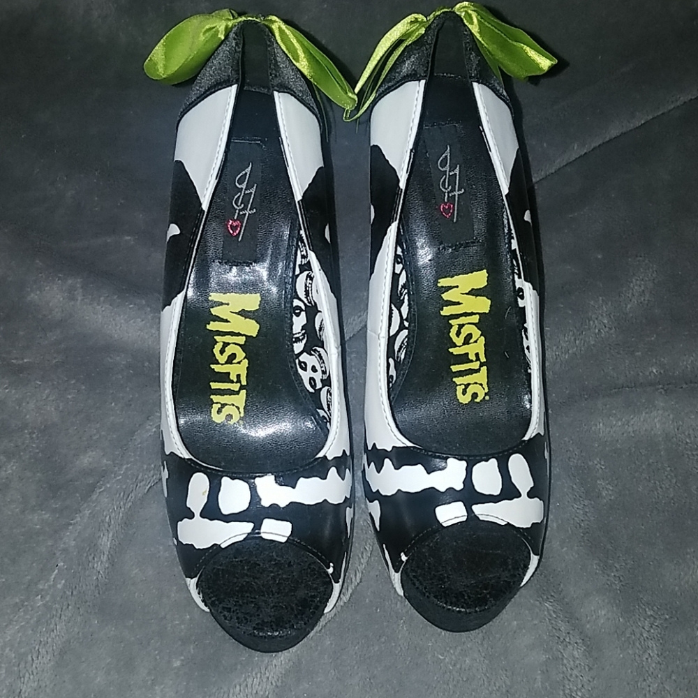 Iron Fist Peeptoe Platforms